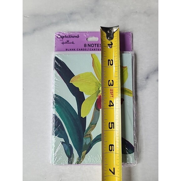 Expressions From Hallmark 8 Blank Note Cards Floral - Picture 8 of 10